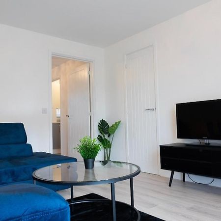 Villa Stylish House With Private Parking Glasgow Exterior foto